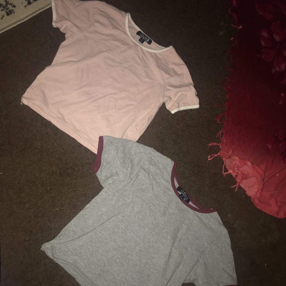 tight crop tees